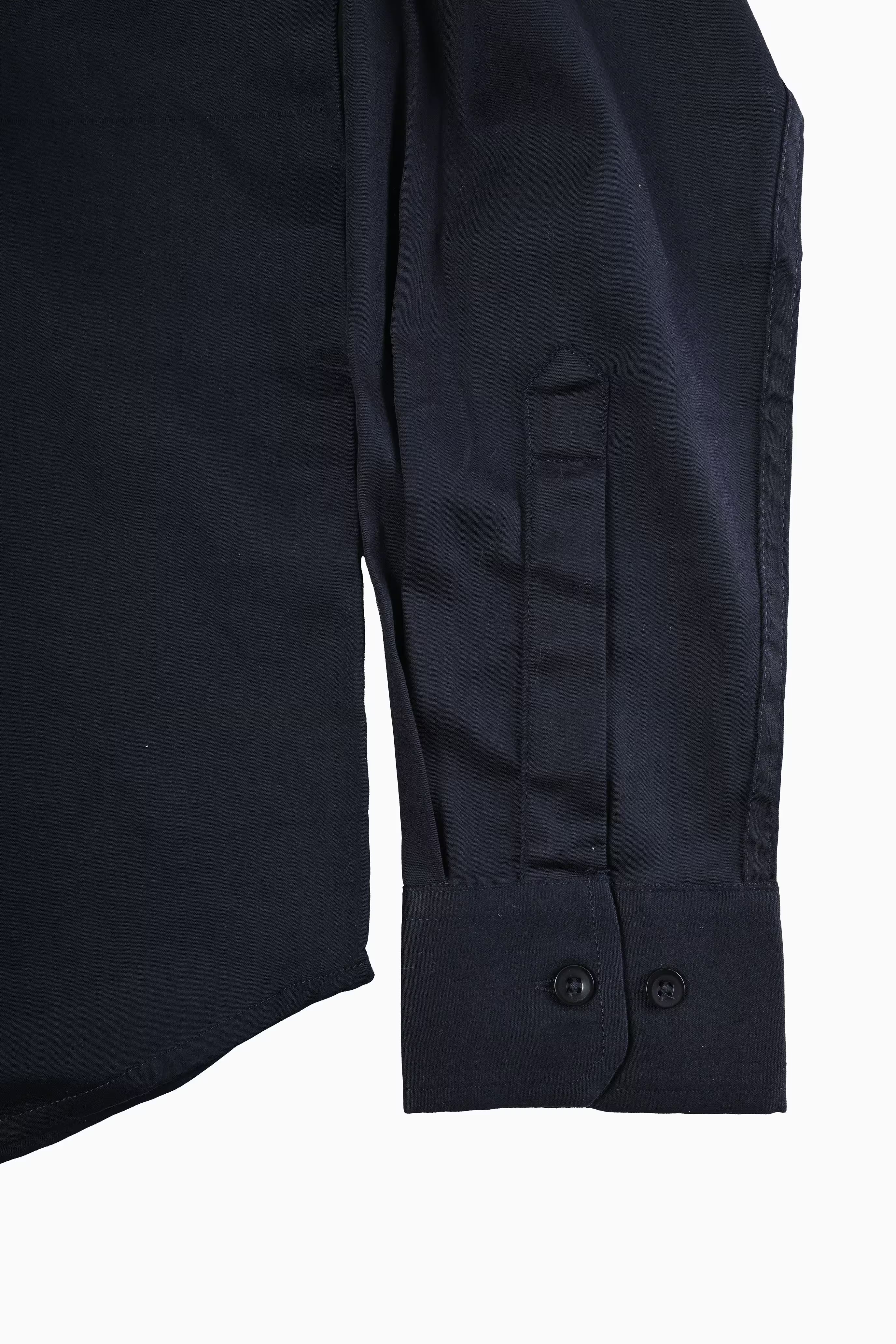 Satin Shirt - Ink Blue