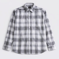 Dobby Cotton Shirt - Ash Grey