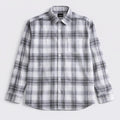 Dobby Cotton Shirt - Ash Grey