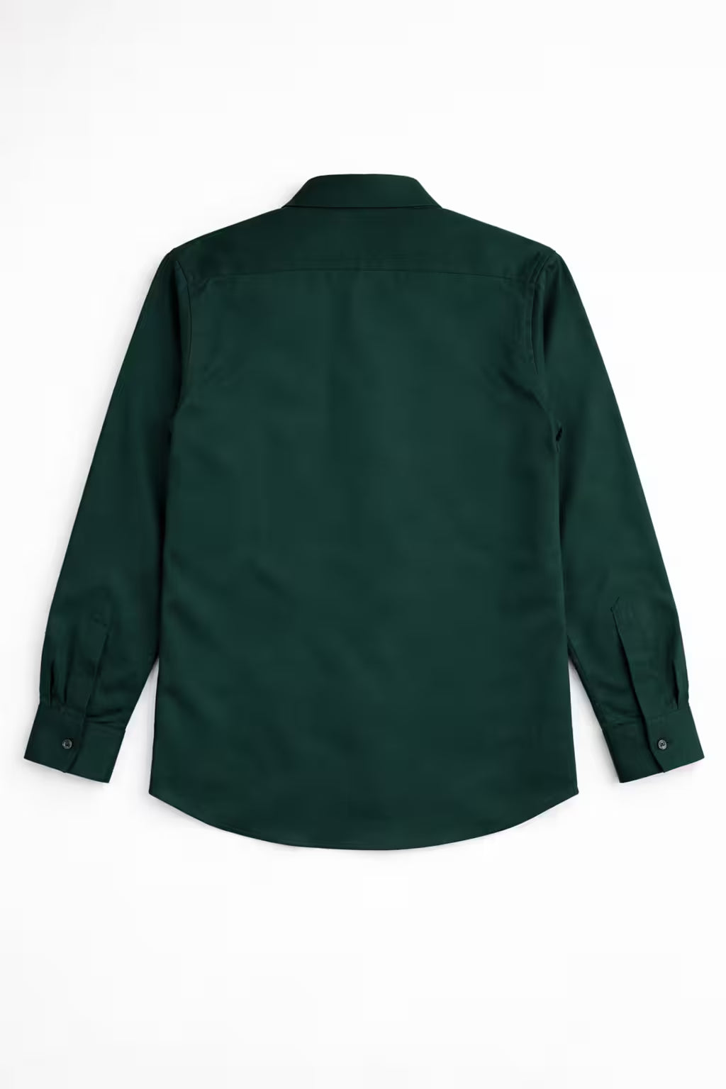 Satin Shirt - Pine Green