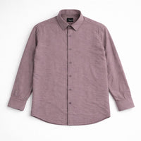 Crinkled Textured Shirt - Muted Rose