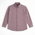 Crinkled Textured Shirt - Muted Rose