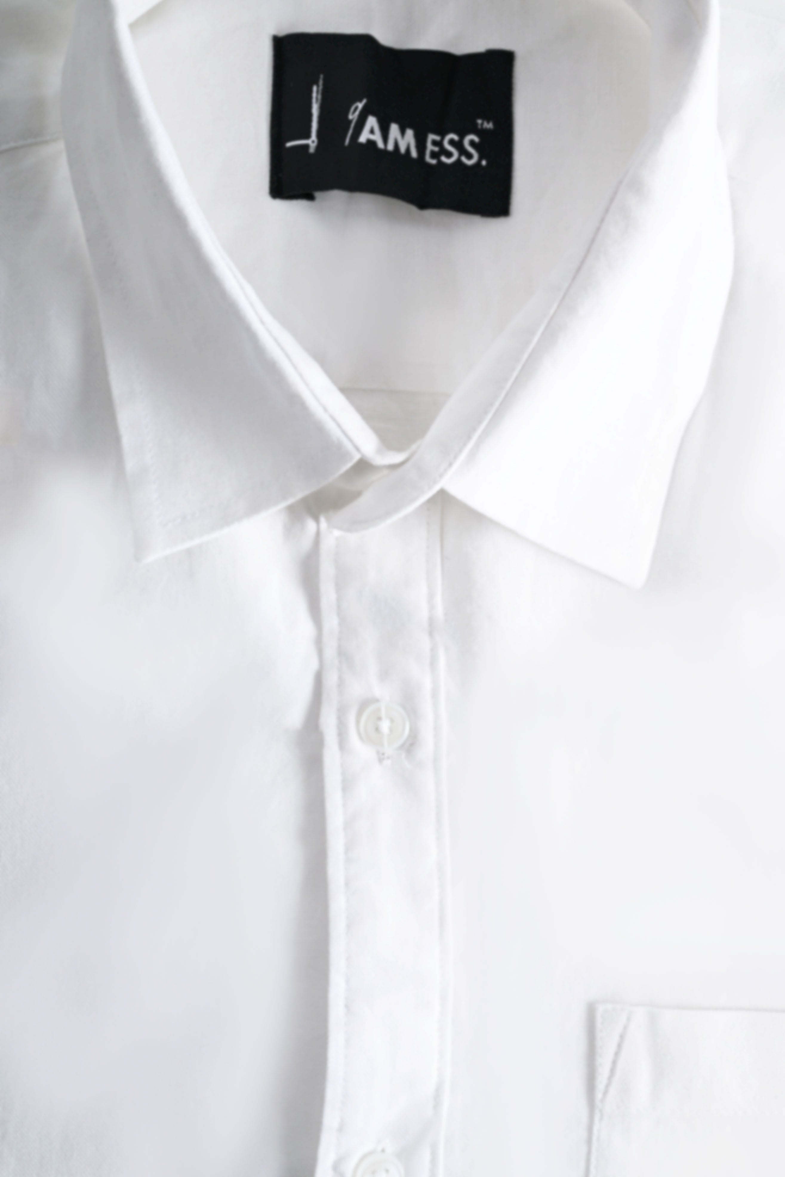 Standard Oxford Cotton Shirt - White