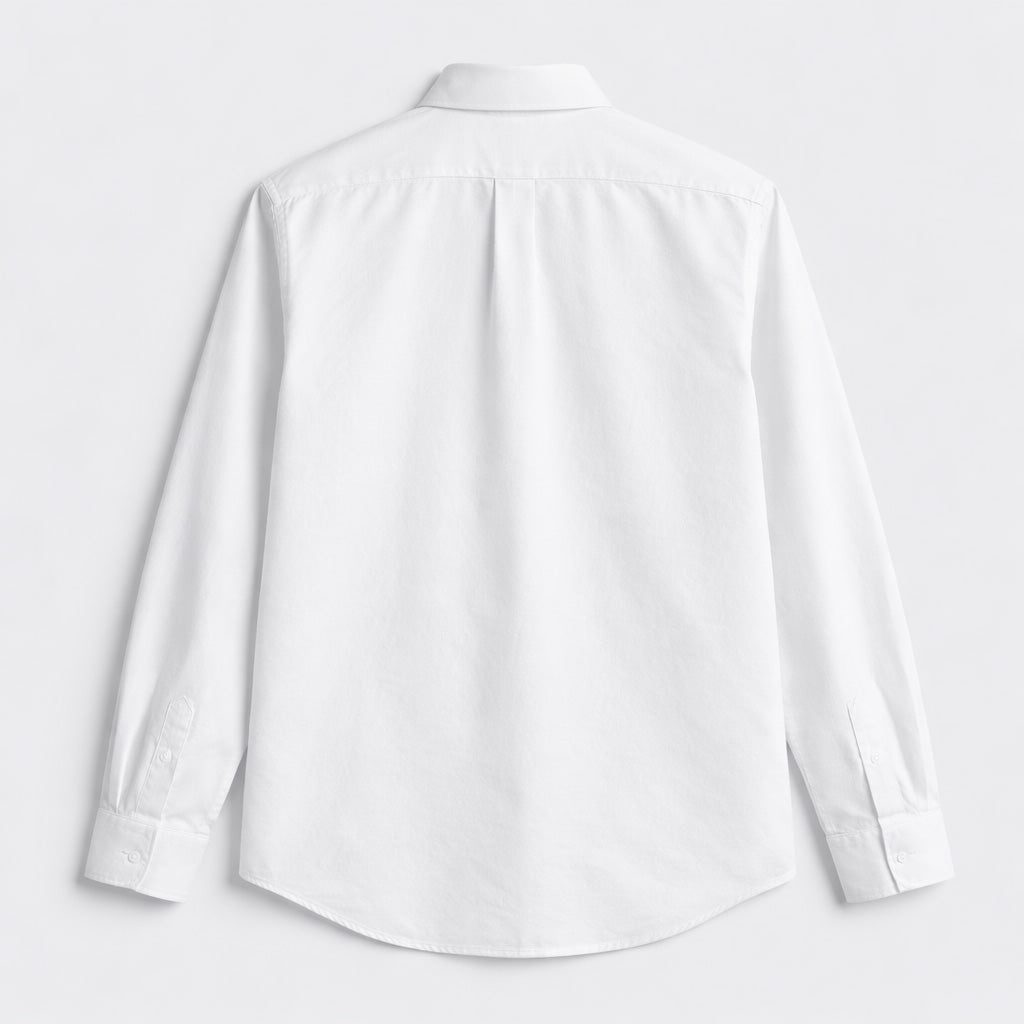 Standard Oxford Cotton Shirt - White
