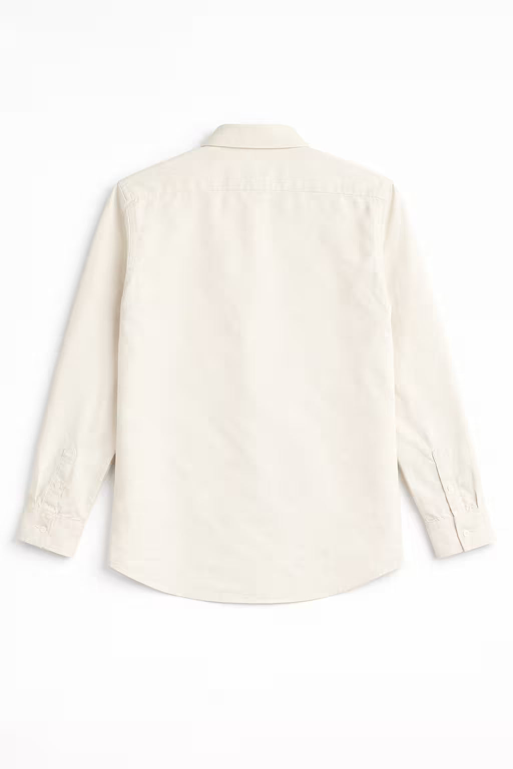 Satin Shirt - Ecru / Light Beige