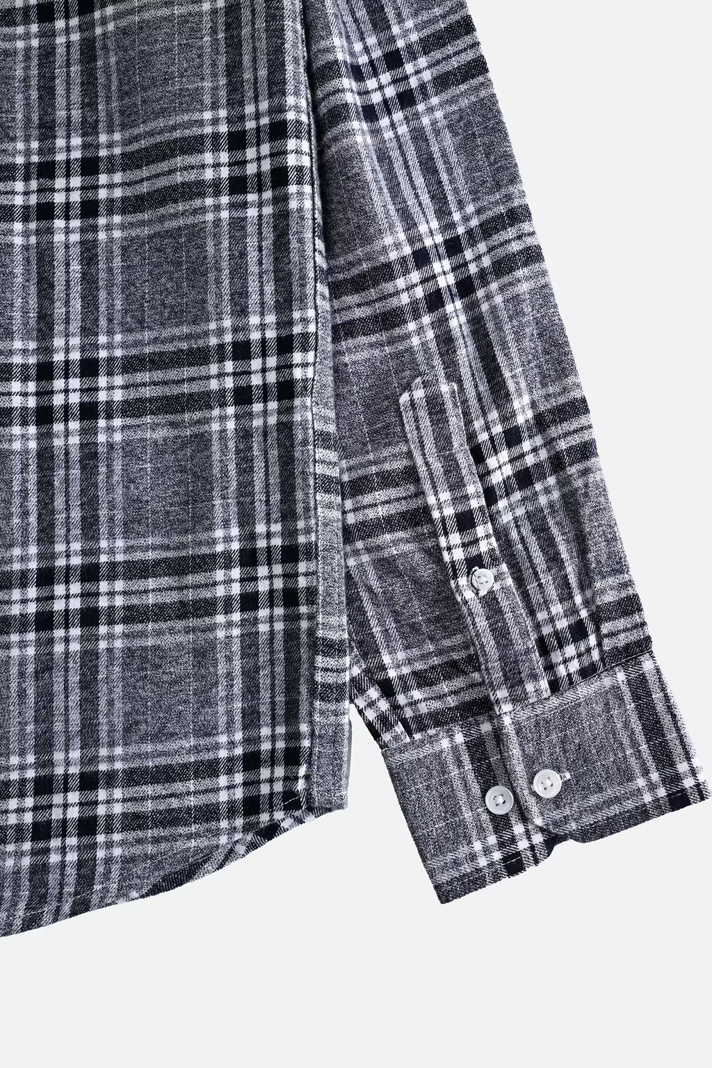Wool-Blend Check Shirt
