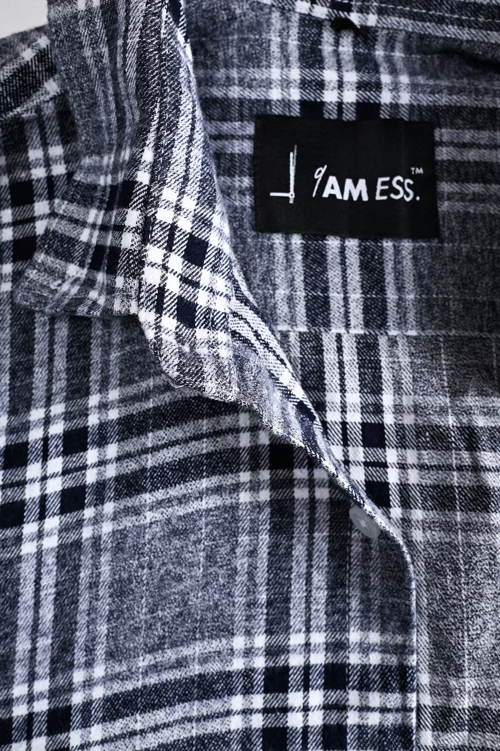 Wool-Blend Check Shirt