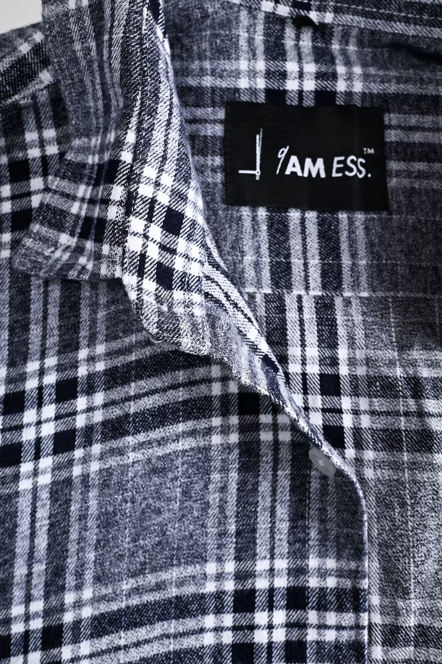 Wool-Blend Check Shirt