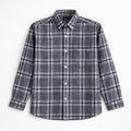 Wool-Blend Check Shirt