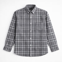 Wool-Blend Check Shirt