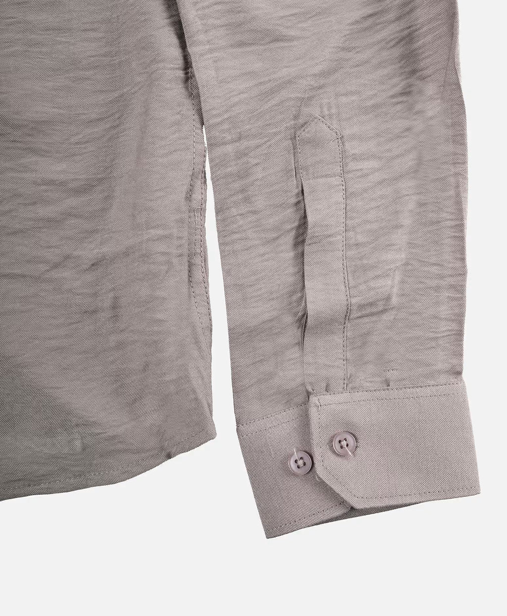 Crinkled Textured Shirt - Earth Brown