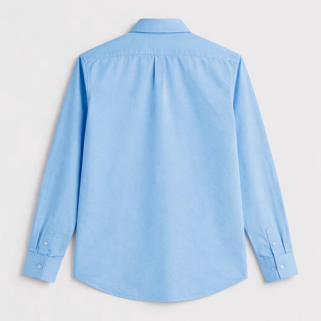 Standard Oxford Cotton Shirt - Light Blue
