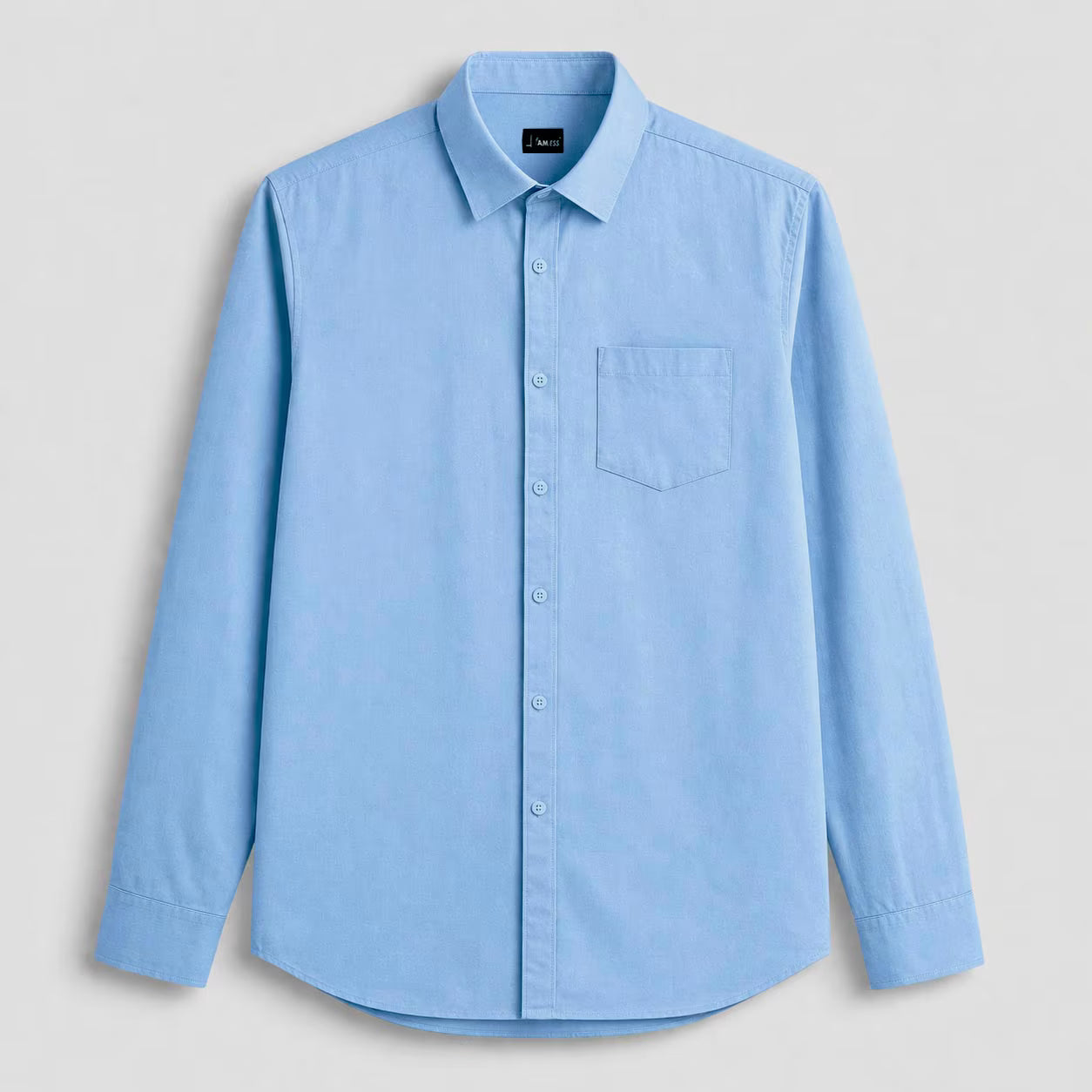 Standard Oxford Cotton Shirt - Light Blue